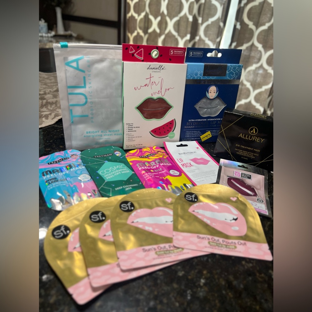 Facial & lip mask bundle!